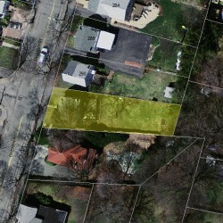 294 Cherry St, Newton MA  02465-1605 aerial view