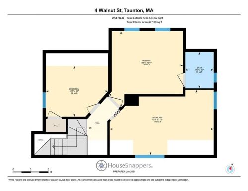 4 Walnut St, Taunton MA 02780-4255 exterior