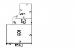 92 Garland Rd, Newton MA  02459-1710 floor plan