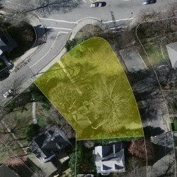 44 Grafton St, Newton MA 02459-1545 aerial view