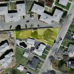 109 Farwell St, Newton MA 02460-1068 aerial view