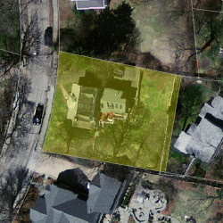 150 Moffat Rd, Newton MA  02468-1132 aerial view