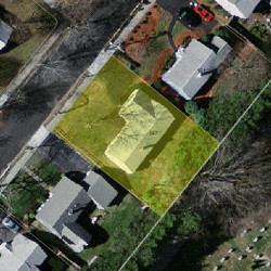 147 Spiers Rd, Newton MA  02459-3716 aerial view