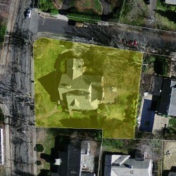 400 Waverley Ave, Newton MA 02458-2722 aerial view