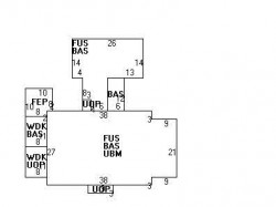 37 Nathan Rd, Newton MA  02459-1135 floor plan