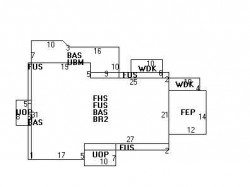 70 Montvale Rd, Newton MA 02459-1363 floor plan