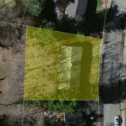 225 Country Club Rd, Newton MA  02459-3118 aerial view