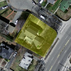 10 Bonmar Cir, Newton MA 02466-2708 aerial view