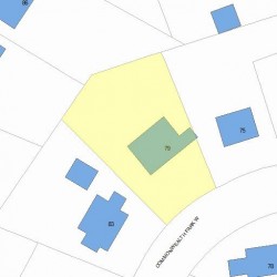 79 Commonwealth Park, Newton MA 02459-1024 plot plan