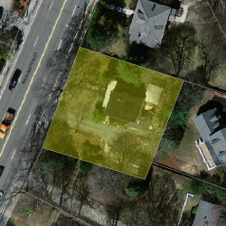 1828 Washington St, Newton MA 02466-3008 aerial view