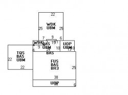 71 Kenilworth St, Newton MA  02458-2705 floor plan