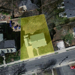 15 Foster St, Newton MA  02460-1510 aerial view