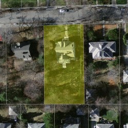 530 Ward St, Newton MA 02459-1136 aerial view