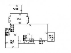 432 Chestnut St, Newton MA  02468-1006 floor plan