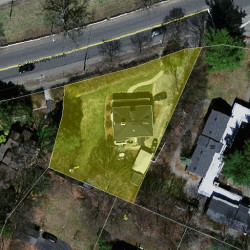 2202 Commonwealth Ave, Newton MA  02466-1804 aerial view