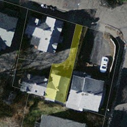 42 Gardner St, Newton MA 02458-1405 aerial view