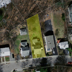 29 Thurston Rd, Newton MA  02464-1242 aerial view