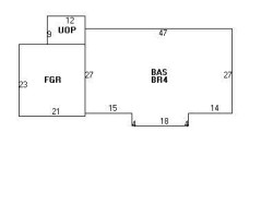 30 Anthony Cir, Newton MA  02460-1110 floor plan