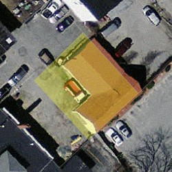392 Watertown St, Newton MA  02458-1120 aerial view