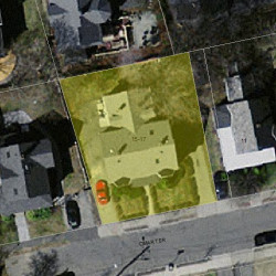 15 Omar Ter, Newton MA 02460-1604 aerial view