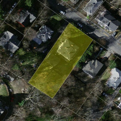 24 Bennington St, Newton MA 02458-1946 aerial view