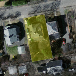 64 Erie Ave, Newton MA 02461-1514 aerial view