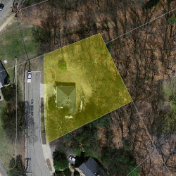 265 Varick Rd, Newton MA  02468-1837 aerial view