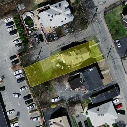 49 Cross St, Newton MA 02465-2101 aerial view