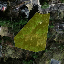 25 Sheffield Rd, Newton MA  02460-2120 aerial view