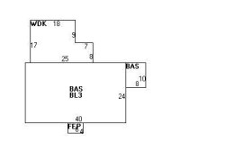 32 Walnut Hill Rd, Newton MA  02459-2668 floor plan