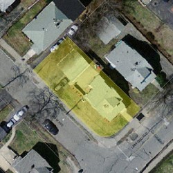 151 Linwood Ave, Newton MA 02460-1428 aerial view