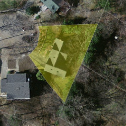 11 Bunny Cir, Newton MA 02458-1922 aerial view