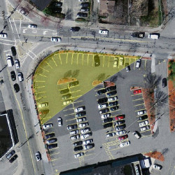 1082 Beacon St, Newton MA 02459-1704 aerial view