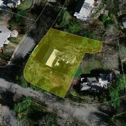 168 Hobart Rd, Newton MA 02459 aerial view