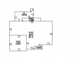 31 Quinobequin Rd, Newton MA  02462-1445 floor plan