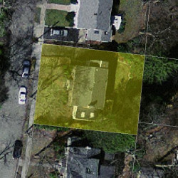 50 Solon St, Newton MA 02461-1827 aerial view