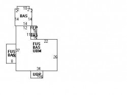 267 Commonwealth Ave, Newton MA 02459 floor plan