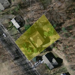 704 Dedham St, Newton MA 02459-2937 aerial view