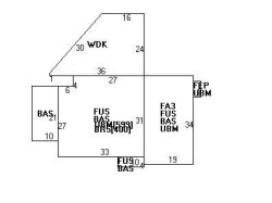 215 Waban Ave, Newton MA 02468-2101 floor plan