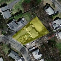 10 Wildwood Ave, Newton MA 02460-1322 aerial view