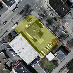 414 Watertown St, Newton MA  02458-1121 aerial view