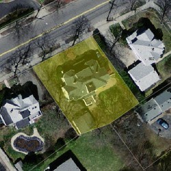 806 Watertown St, Newton MA  02465-2116 aerial view