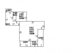 106 Auburn St, Newton MA 02466-2502 floor plan