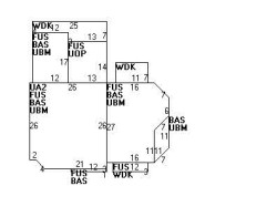 32 Charlotte Rd, Newton MA 02459-1708 floor plan