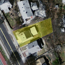 1136 Chestnut St, Newton MA 02464-1309 aerial view