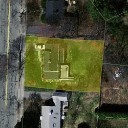 120 Cherry St, Newton MA 02465-1239 aerial view