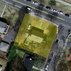 1716 Beacon St, Newton MA 02468-1405 aerial view