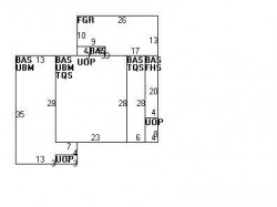 24 Hemlock Rd, Newton MA  02464-1207 floor plan