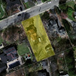 248 Mount Vernon St, Newton MA 02465-2519 aerial view