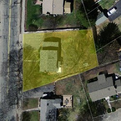 34 Cherry St, Newton MA 02465-1237 aerial view